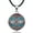 Silver Blue, variant on Harmony Ball Necklace Pregnancy Gift for Women Mom to be, Vinage Angel Chime Caller Mexico Bola Music Prayer Wishing Bell Gift for Wife, Daughter, Daugher-in-law, 30" & 45" Black Cord