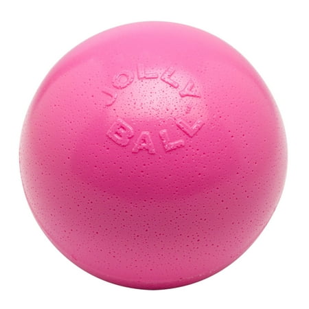 UPC: 0788169250879 | Jolly Pet Bounce-N-Play Ball Pink 8 inch Bubblegum Scented Rubber Dog Toy