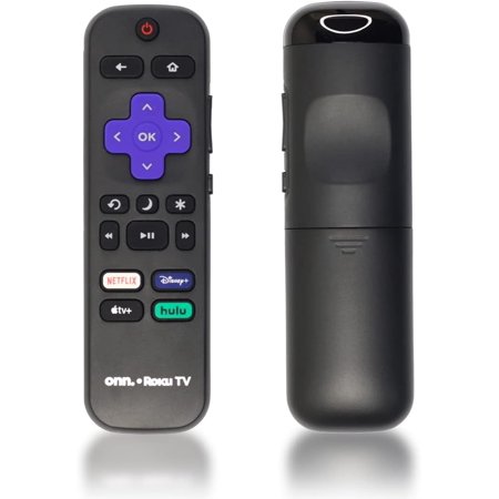 Restored Ceybo OEM 3226001051 Remote Control fit for Onn Roku TVs Includes Netflix, Disney+, Apple TV & Hulu Shortcuts 100012589 100012590 100068372 100012585 [Refurbished]