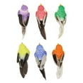 thumbnail image 2 of Mightlink Artificial Bird Realistic Festive Home Prop Brightly Colored Christmas Artificial Feathered Foam Bird for Balcony, 2 of 7