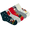 Mickey & Friends/Green, variant on Women's Holiday Capri Socks, 5-Pack, Size 4-10