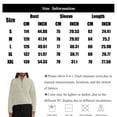 thumbnail image 4 of HAJWOH Womens Fleece Cropped Half Zip Fuzzy Sweatshirts Warm Sherpa Pullover Stand-Up Collar Varsity Jackets with Zipper Pockets, 4 of 7
