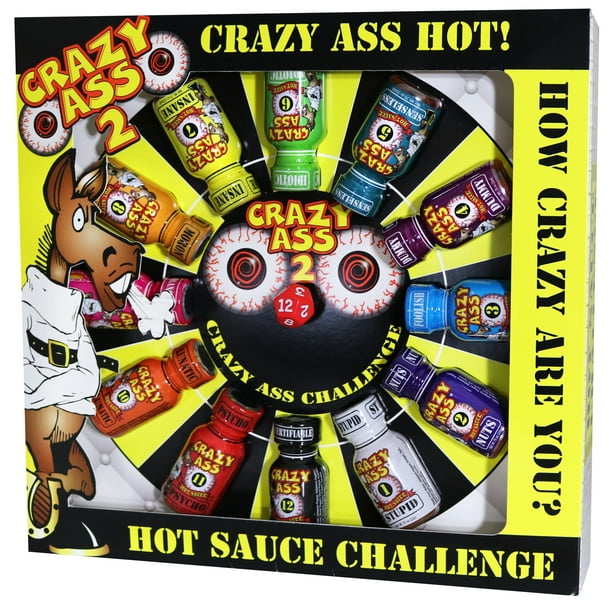 Crazy Ass 2' Hot Sauce Challenge Dice Game Try It With Your Daring Friends
