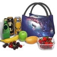 thumbnail image 3 of Gaeub Planets Stars And Galaxies Collapsible Cooler Bag Insulated,Leakproof Food Bag for Hot or Cold Food Delivery,Travel Insulated Bag, or Beach Cooler Bags, 3 of 6