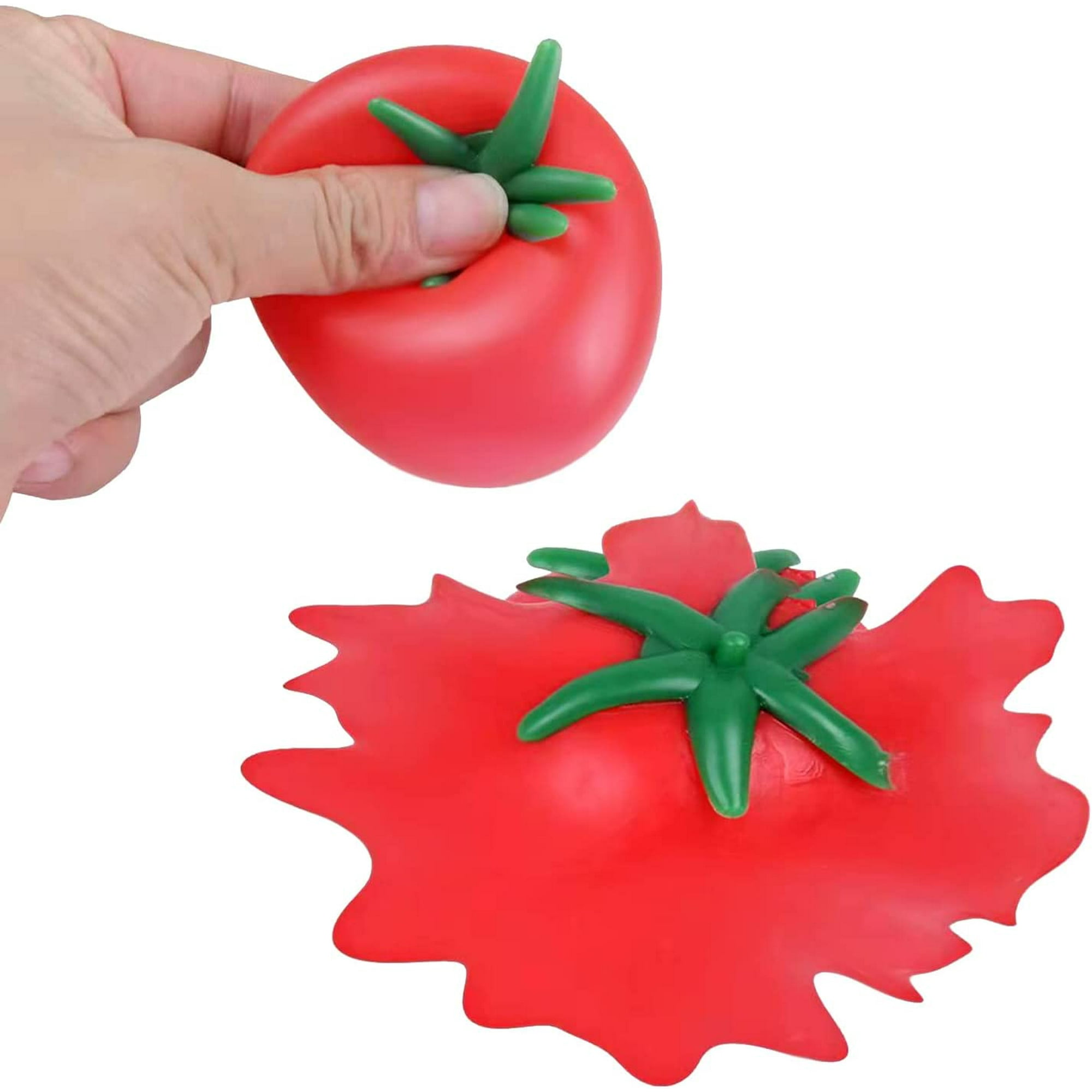 ShenMo Toy Tomatoes Squishy Imitation Tomatoes Stress Relieve