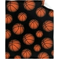 thumbnail image 2 of Yibo Baseball Blanket Flannel Soft and Comfortable Anti-static Bed Sofa Blanket, 2 of 4