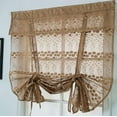 thumbnail image 3 of Nvzi Rideau Romain Semi-Transparent Brodé de Fleurs pour Salon Chambre Rideau Ballon pour Fenêtre, 3 of 4