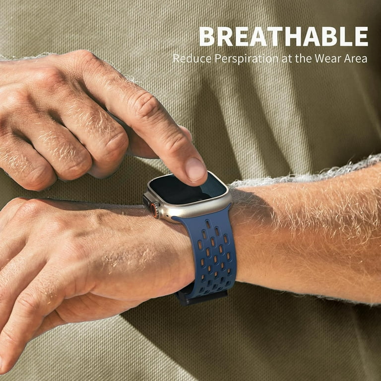 Celestial Teal Nike Reflective Band Apple Watch Celestial Teal