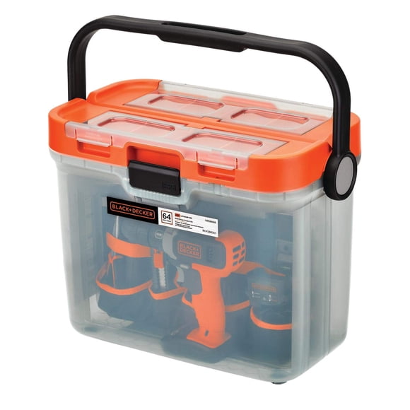 Juego de Herramientas BLACK+DECKER BCKSB62C1 20V MAX 64 Piezas