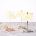 thumbnail image 5 of Uxcell Desk Paper Receipt Holder Spike Restaurant Invoice Bill Ticket Spindle, Silver 3pcs, 5 of 5