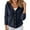 Navy, variant on HJYCHN Womens Elegant Hooded Knit Cardigan Soft Lightweight Long Sleeve Sweater Comfortable Fall Winter Outerwear Top RD1 S
