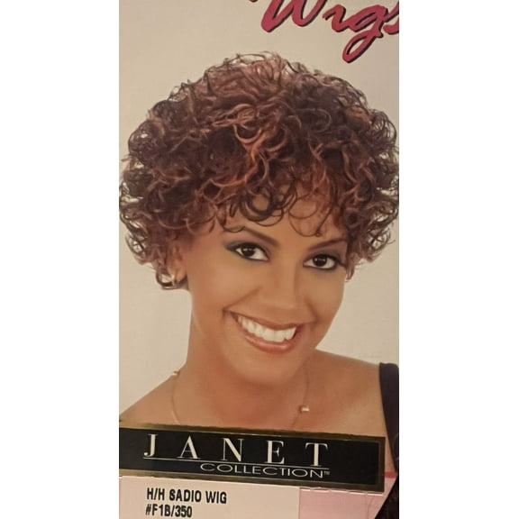 JANET Collection  100%  Human Hair SADIO Wig - Color #F1B/350