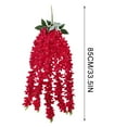 thumbnail image 3 of Clearance Under $5 Boovnll Hanging Flowers, Artificial Hanging Plants, Lifelike Flowers, No Fade, UV Resistant, Artificial Flowers for Indoor/ Outdoor Wedding, Party, DIY Tables Decor, Fake Flowers, 3 of 7