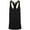 Black, variant on Tombo Mens Muscle Tank Top