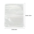 thumbnail image 2 of OULII 200Pcs Versatile Heat Seal Bags for Packaging Transparent POF Quality Assured, 2 of 8