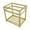 Brushed Brass, variant on Kingston Brass VSP3122A6 31" Wide X 30" High Console Stand - Nickel
