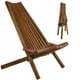 thumbnail image 1 of Silla de exterior CleverMade Tamarack plegable de madera de acacia, 1 of 8
