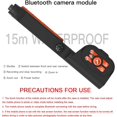 thumbnail image 6 of New Updated Extreme Waterproof Underwater Diving, Snorkel Phone Case with Bluetooth Remote Control for All iPhone (Max, Plus, S), Samsung, LG, Google, Android Up to 50Ft, 15M with Lanyard Black&Orange, 6 of 10