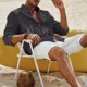 thumbnail image 5 of Men's Fashion Long Sleeve Solid Colour Casual T Shirt Button Regular Fit Shirt Top3XL, 5 of 5