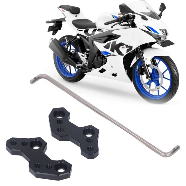 Rearset Footpeg Mount Bracket, High Strength 2pcs Aluminum Alloy Stable Foot Pedal Rearset Mount Base For Motorcycle