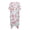 Axolotl, variant on High Quality Fabrics Long Kimono Swimsuit Cover Up for Summer Half Sleeve Free Size Bathing Suit Cover Up American Flag
