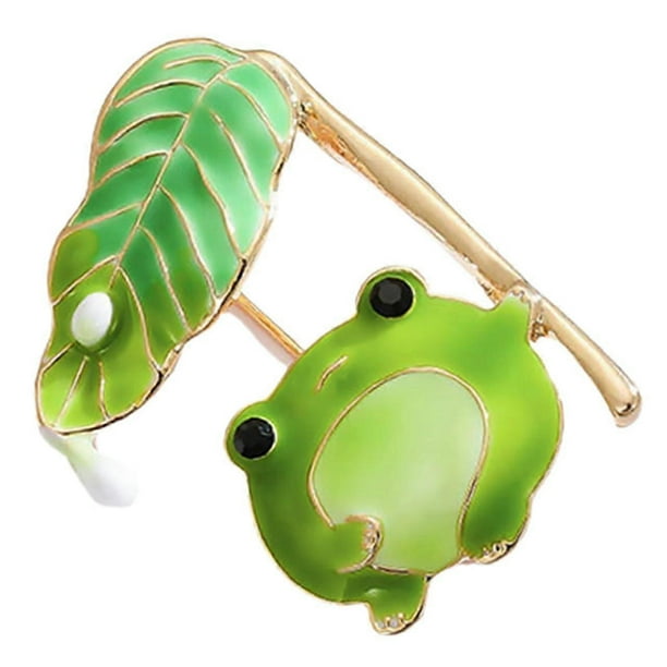Frosch Brosche Metal Pin for Clothing Backpack Creative Lapel Pin Durable Accessory for Special Occasions