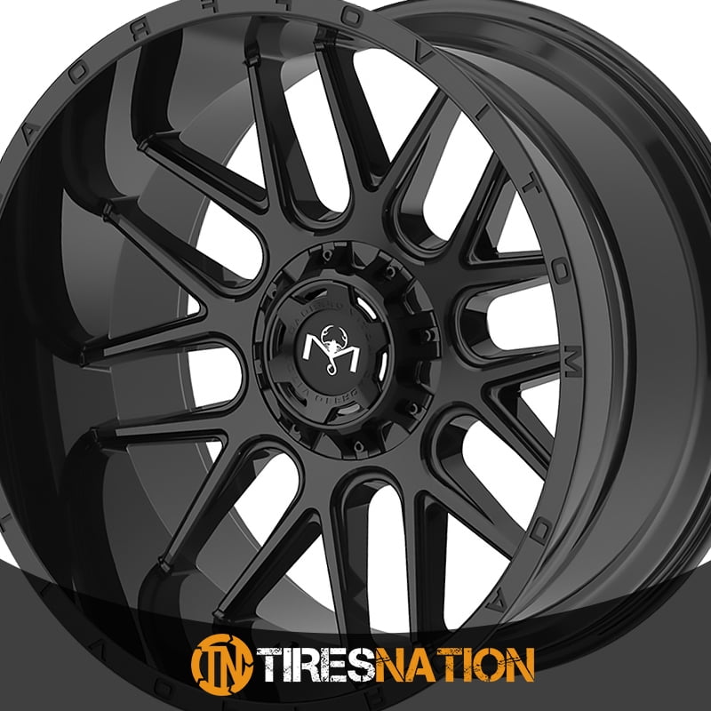 Motiv 423B Magnus Black 20x10 5x5.5 423B-2105225 5x150-25mm