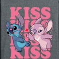 thumbnail image 3 of Lilo & Stitch - Kiss Logo - Men's Long Sleeve T-Shirt, 3 of 5