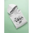 thumbnail image 3 of Bad Witches Only Hoodie Women -Image by Shutterstock, Female x-Large, 3 of 4