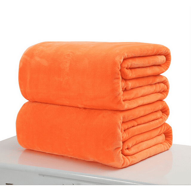 Faithtur Flannel Soft Warm Solid Sheet, Micro Plush Blanket Sofa Rug for Pet