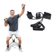 Total Body Band, 20 lbs, Heavy, Charcoal, Full Body Workout Band, Strength & Core Training
