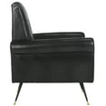 thumbnail image 4 of SAFAVIEH Mira Retro Mid Century Accent Chair, Black, 4 of 9