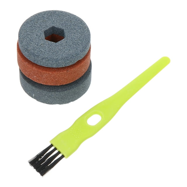 Phenofice 4pcs Polishing Wheel for Grinder Grinding Wheel Brushes Standard Design for Home Users Assorted Color
