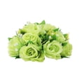 thumbnail image 1 of Ramo de bolas de flores, ramo de simulación de tela de seda, accesorio para decoración de sala de auditorio de coche, verde, 1 of 5