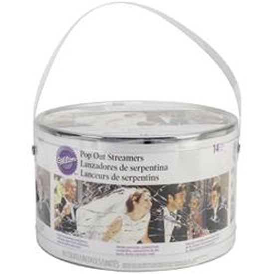 Pop Out Streamers 14/PkgSpring Loaded