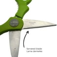 thumbnail image 2 of Starfrit Kitchen Scissors, Stainless Steel Blades, Serrated Edge for Better Grip, Multi-Purpose Food Shears, Nutcracker Center, 2 of 3