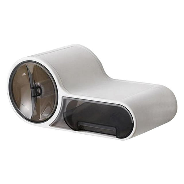 Holder rack and shelf Bathroom Wall Tissue Towel Box Roll Paper Dispenser, Adhesive Mount