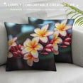 thumbnail image 3 of Chilfamy Flowers Tree Branch Pillow Covers for Couch Sofa Indoor Outdoor Soft and Durable Spring Pillow Case 1PC 24x24in, 3 of 5