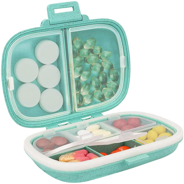 8 Compartments Travel Pill Organizer Moisture Proof Small Pill Box for  Pocket Purse Portable Daily Pill Case - China Pill Box, Travel Pill  Organizer