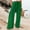 Green womens pants, variant on up to 60% off Gifts Usmixi Plus Size Trousers for Women Casual Drawstring Elastic Waist Loose Wide Leg Long Pants Comfy Lightweight Straight Leisure Pants with Pocket Gray XXXXL