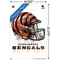 thumbnail image 3 of NFL Cincinnati Bengals - Drip Helmet 20 Wall Poster, 14.725" x 22.375", 3 of 3