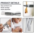 thumbnail image 1 of Support de Sac de Jambe de Cathéter, Sangles de Fixation de Jambe de Cathéter, Sangles de Sac de Drainage, Support de Cathéter Antidérapant (5 Pcs, Gris), 1 of 3