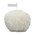 thumbnail image 2 of Hxlamzoo Rose Ball Shaped Candles for Romantic Dinner, 2 of 6