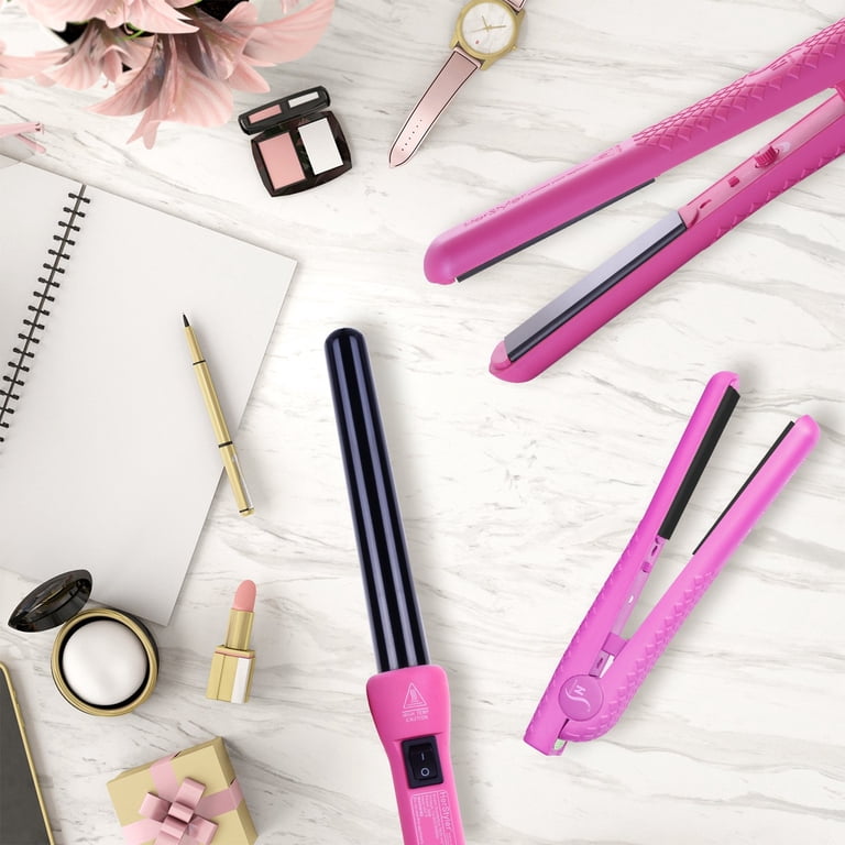 Herstyler Complete Flat Iron and Curling Iron Set with Dual  display picture 1