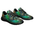 thumbnail image 6 of Irish Celtic Cross St Patrick's Day Shoes Sneakers Black Size 5, 6 of 7
