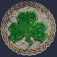 thumbnail image 3 of CafePress - Shamrock And Celtic Knots Sweatshirt - Kids Sweatshirt, Youth Crew Neck Sweatshirt, 3 of 4