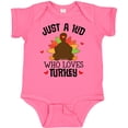 thumbnail image 3 of Inktastic Thanksgiving Funny Kids Turkey Boys or Girls Baby Bodysuit, 3 of 5