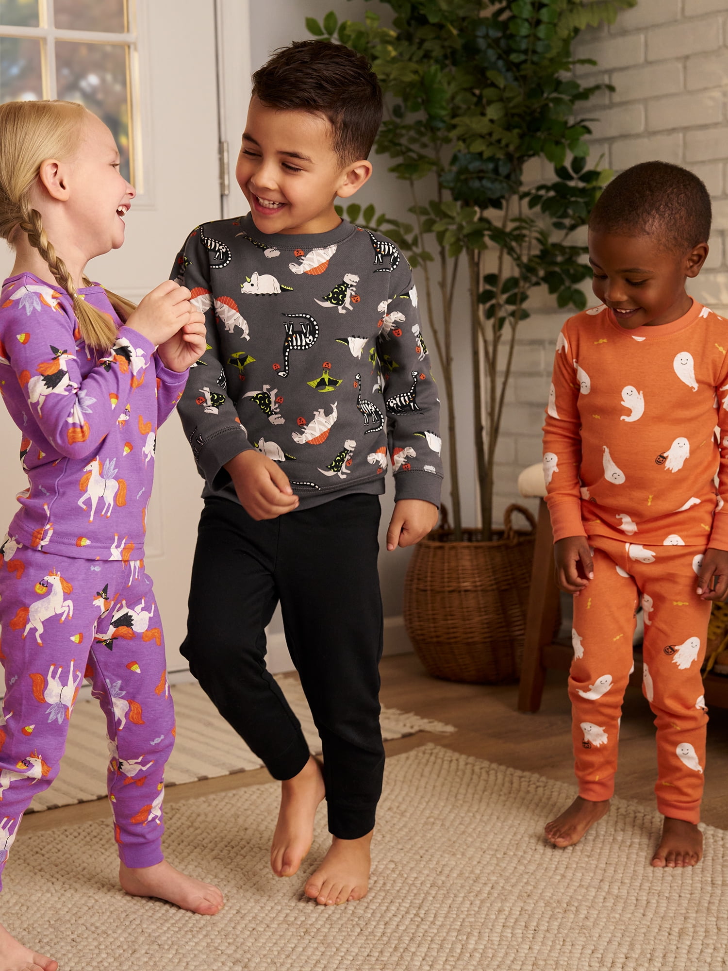 Carter's Child of Mine Toddler Boys or Girls Long Sleeve Top and Pants Pajama Set, 2-Piece, Sizes 12M-5T