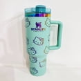 thumbnail image 1 of 40OZ Vaso Térmico de Acero Inoxidable, Hello Stanley Kitty , Taza Termica Frio y Caliente para Cafe con Tapa y Popote, Termo Infusor de Vacío Doble para Hombre, Mujer, Regalo Con mango, 1 of 4