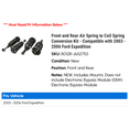 thumbnail image 2 of Front and Rear Air Spring to Coil Spring Conversion Kit - Compatible with 2003 - 2006 Ford Expedition 2004 2005, 2 of 2